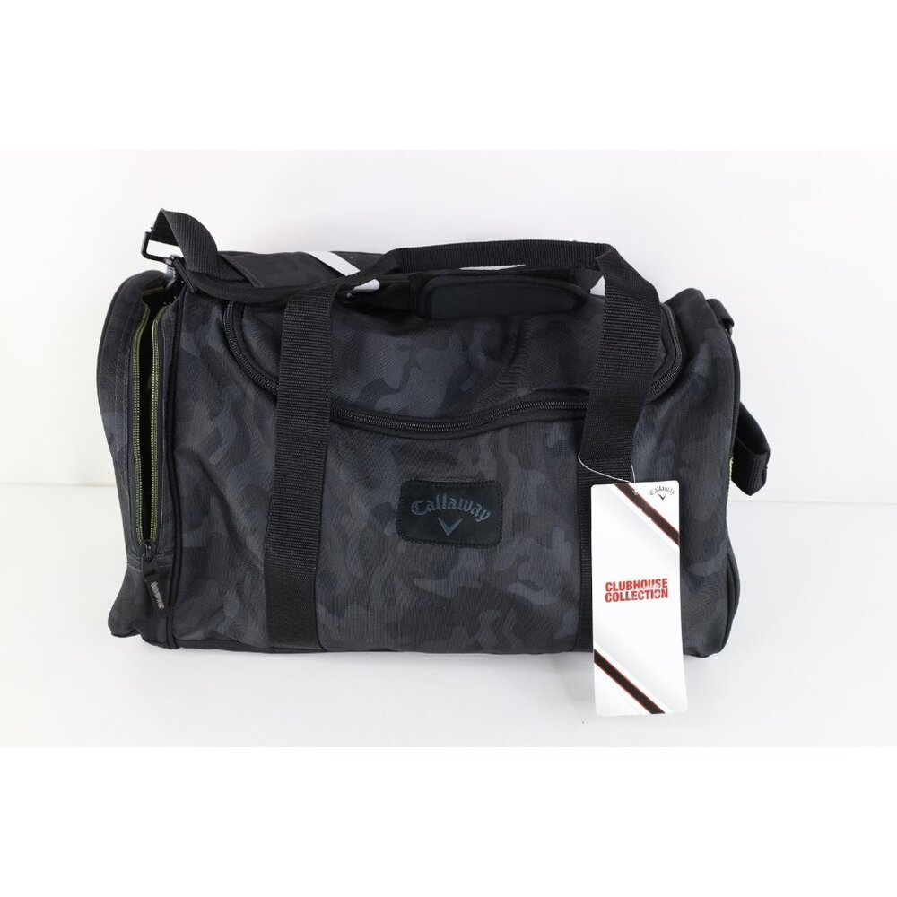 Deadstock Vintage Callaway Golf Clubhouse Camouflage Golfing Duffel Bag Carry On